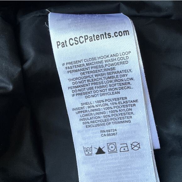 Columbia Women's Parallel Grid Hooded Ski Jacket in Black & White Size Medium - Picture 8 of 9